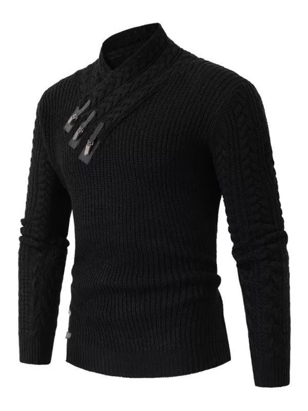 Warm Men Turtleneck Pullover Sweater